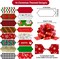 16PCS Christmas Wrap Gifts Pull Bows,Large Ribbon Bows Wrapping Accessory for Xmas Bouquet Basket Bottles Supplies Christmas Wrapping Decoration